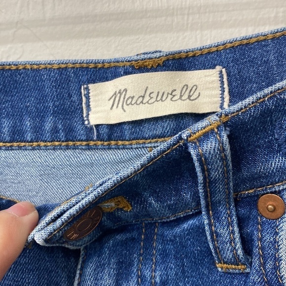 Madewell high rise denim shorts size 27 - Picture 4 of 9